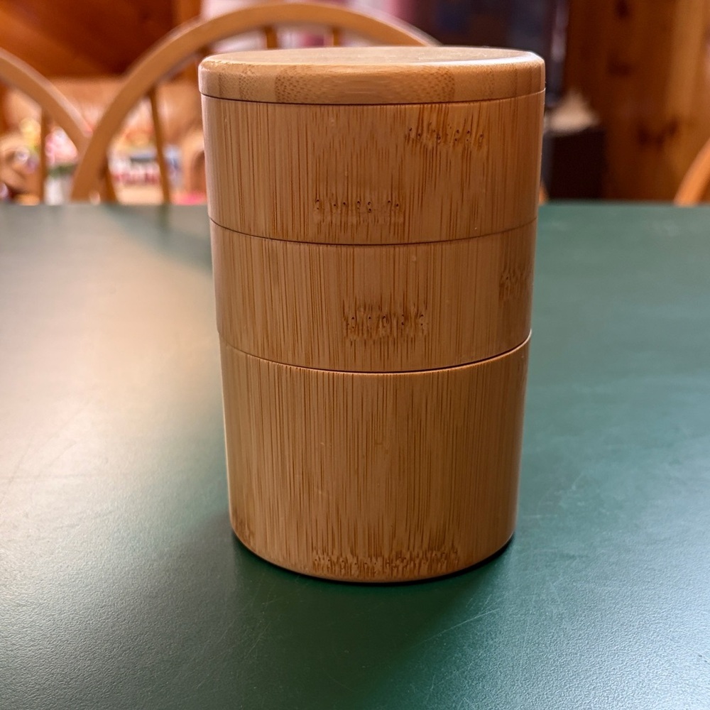 Totally Bamboo Spice Jar Storage Organizer
